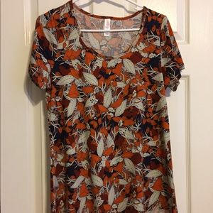 fall colored classic t